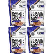 4x Suplemento Isolate Protein Mix Profit 900g Cappuccino 4x Suplemento Isolate Protein Mix Profit 900g Cappuccino
