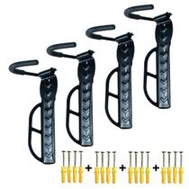 4x Suporte parede bicicleta bike vertical Rava gancho fixo