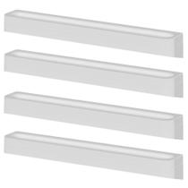 4x Toalheiro de Parede Toalha de Banho Adesivo OU Branco