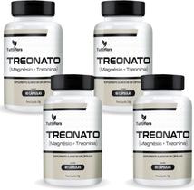 4x Treonato (Magnésio + Treonina) 60 Caps Tuttiflora