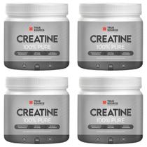 4x True Creatine Creapure - 300g Natural - True Source