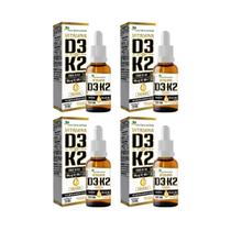 4x Vitamina D3 2000ui + Vit K2 Em Gotas 20ml Flora Nativa 4x Vitamina D3 2000ui + Vit K2 Em Gotas 20ml Flora Nativa