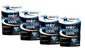 4x Whey Protein 100% Refil 900g (3,6 Kg)