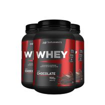 4X Whey Protein De Chocolate 900G Hf Suplements
