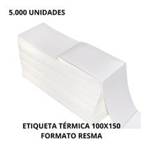 5.000 Etiquetas Térmicas 10x15 Alta Qualidade Formato Resma 5.000 Etiquetas Térmicas 10x15 Alta Qualidade Formato Resma
