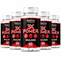 5 3x power mulher original 60 cápsulas 5 3x power mulher original 60 cápsulas
