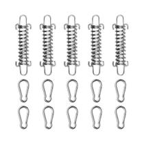 5/8 Peças De Fivela Fixadora Para Barraca, Tensionador De Corda De Vento Com Clips, Gancho De Aperto