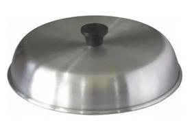 5 Abafador De Beirutes E Lanches P/ Chapa Em Alumínio 22cm