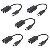 5 Adaptador Otg Usb C Para Iphone 15 16 Android Pendrive