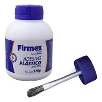 5 Adesivo Plastico Cola Fixa Para Cano Pvc Frasco Com Pincel