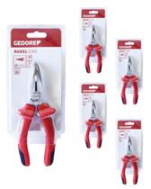 5 Alicates Telefone Bico Curvo 165mm Gedore Red 5 Alicates Telefone Bico Curvo 165mm Gedore Red