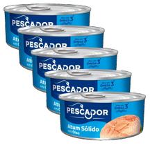 5 ATUM CONSERVA PESCADOR SOLIDO OLEO LATA 140g Drenado 98G 5 ATUM CONSERVA PESCADOR SOLIDO OLEO LATA 140g Drenado 98G