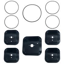 5 Base Bolacha + Anel Vedação Trempe Fogão Piacere Vetro 5b