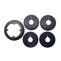 5 Base Preto Fosco Para Fogão Fischer Platinium Modelo Novo