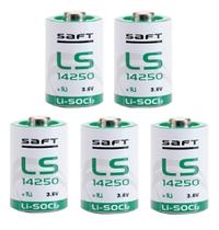 5 Bateria Ls14250 Saft 3,6v 1200mah Li-socl2 France 5 Bateria Ls14250 Saft 3,6v 1200mah Li-socl2 France