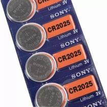 5 Baterias Pilha Sony Cr 2025 Bateria Original Relogio