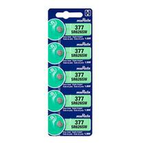 5 Baterias Sony 377 Sr626sw Murata Original Lr626 177 Ag4 Lithium para relógios pc camera