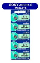 5 Baterias Sony / Murata 371 Sr920sw 1.55v Relógio Original 5 Baterias Sony / Murata 371 Sr920sw 1.55v Relógio Original