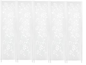 5 Biombo Pintado Reto Com Pés Folha Painel Mdf Divisor Divisória Separador De Ambiente Branco Ou Preto Vários Modelos