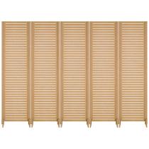 5 Biombo Reto Com Pes Folha Painel Mdf Cru Divisor Divisória Separador De Ambiente Vários Modelos