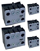 5 Bloco de Contato Auxiliar AZ Para Mini Contator Montagem Frontal 2NF BFCA-02 Weg