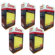 5 Bloco De Espuma Multiuso Acabamento Rejunte Reboco Cortag