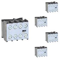 5 Blocos Contato Auxiliar BFC0-04 WEG 4NC CWC 690v 60Hz 5 Blocos Contato Auxiliar BFC0-04 WEG 4NC CWC 690v 60Hz