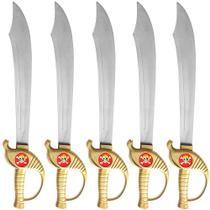 5 Brinquedos Infantil Espada Pirata 57cm Dourada Toy Master 5 Brinquedos Infantil Espada Pirata 57cm Dourada Toy Master