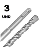 5 BROCAS Videa média widea SDS Plus Concreto160mm- vários diâmetros - KIT REVENDEDOR 5 BROCAS Videa média widea SDS Plus Concreto160mm- vários diâmetros - KIT REVENDEDOR