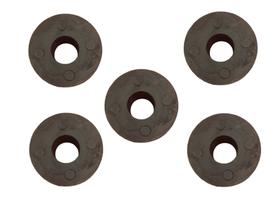 5 Buchas Plástica 2,5" Polegadas com Furo para Toldo Cortina Retrátil