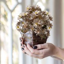5 Buquês Flor do Campo Flores Artificiais para Decoração Lindas Prontas para Uso Duráveis - DE4423 5 Buquês Flor do Campo Flores Artificiais para Decoração Lindas Prontas para Uso Duráveis - DE4423