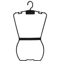5-Cabide Silhueta Reforçado Adulto Acrílico Corpinho Expositor Organizador Roupas 5-Cabide Silhueta Reforçado Adulto Acrílico Corpinho Expositor Organizador Roupas