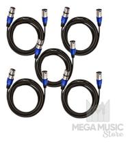 5 Cabo Microfone Dmx Xlr Balanceado Xlr Canon M X F 10 Metros 5 Cabo Microfone Dmx Xlr Balanceado Xlr Canon M X F 10 Metros