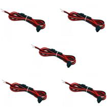 5 Cabo Rabicho Para Rádio Amador Comunicador Px Cabo De Alimentação Power Px Cobra Voyager Mega Star Aquario Ac-80 5 Cabo Rabicho Para Rádio Amador Comunicador Px Cabo De Alimentação Power Px Cobra Voyager Mega Star Aquario Ac-80