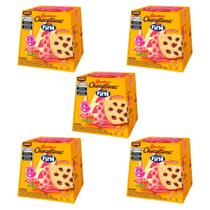 5 Caixas Chocottone Bauducco Mini Fini Beijos 80g 5 Caixas Chocottone Bauducco Mini Fini Beijos 80g