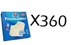 5 caixas de Polenguinho Polenghi Queijo Processado Kit 360un