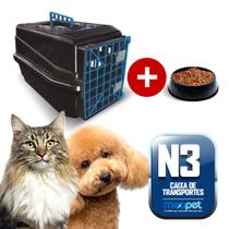 5 Caixas De Transporte Para Gato E Cachorro Médio Nº3 Pa - MoldPet