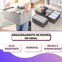 5 Caixas Organizadora De Guarda Roupa Cesto Gaveta Dobrável 5 Caixas Organizadora De Guarda Roupa Cesto Gaveta Dobrável