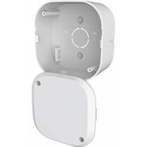5 Caixas Passagem Câmera CFTV Interna Branco 10cm