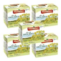 5 Caixinhas De Chá Erva Doce 10 Sachês - Mandiervas