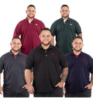 5 Camisa Polo Plus Size Original Preço Direto Da Fabrica