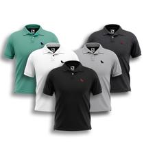 5 Camisas Polo Masculina Excelente Qualidade Envio Imediato