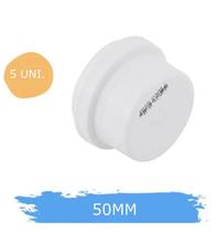 5 Caps Tampão 50mm Interromper Fluxo De Água Esgoto Fortlev