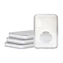 5 Cápsulas Acrílica para Moeda Slab PCCB 19mm
