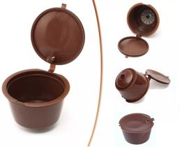 5 Cápsulas Dolce Gusto Reutilizável Com Colher Dosadora