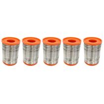 5 Carretel Estanho P/ Solda Fluxo Ra 0,5mm 250g Cobix 5 Carretel Estanho P/ Solda Fluxo Ra 0,5mm 250g Cobix
