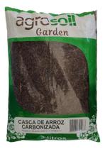 5 Casca De Arroz Carbonizada Premium P/substratos 3lts 5 Casca De Arroz Carbonizada Premium P/substratos 3lts