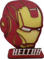 5 Centros De Mesa Homem De Ferro, Vingadores 14cm Mdf Lindos