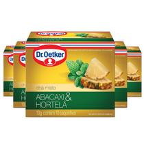 5 Chá Abacaxi e Hortelã 10 gr (10 sachês) Dr Oetker