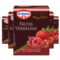 5 chás de frutas vermelhas - dr. oetker